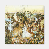 Aimant Fées et lapin (Devant)