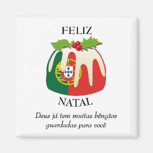 Aimant FELIZ NATAL Portugais Noël