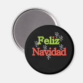 Aimant Feliz Navidad (Recto/Verso)