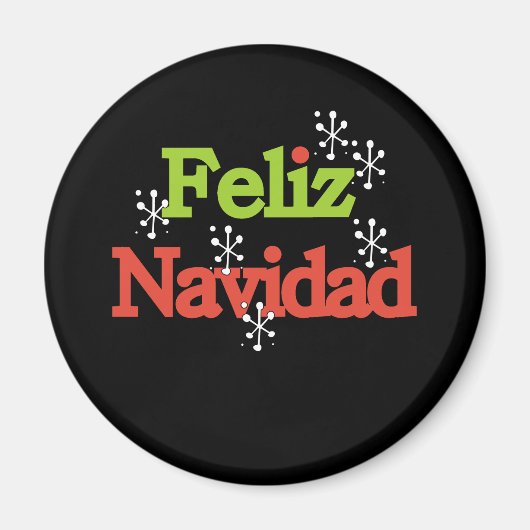 Aimant Feliz Navidad (Devant)
