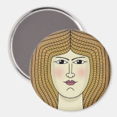 Aimant Femme (Recto/Verso)