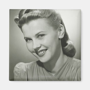 Aimant Femme 2 de sourire