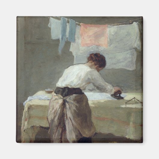 Aimant Femme à repasser (Devant)