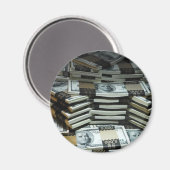 Aimant Femme à un milliard de dollars (Recto/Verso)