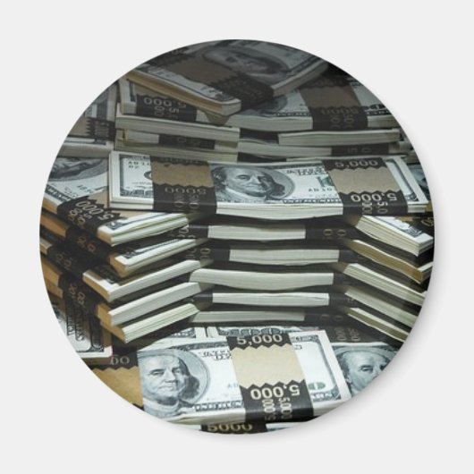 Aimant Femme à un milliard de dollars (Devant)