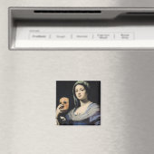 Aimant Femme au Masque 2 (In Situ (Lave-vaisselle))