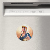 Aimant "Femme berbère" (In Situ (Lave-vaisselle))