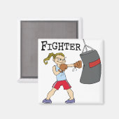Aimant Femme Boxer (Recto/Verso)