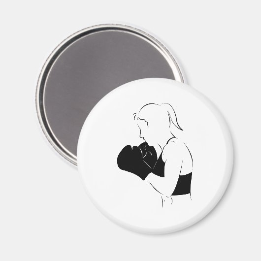 Aimant Femme Boxer (Recto/Verso)