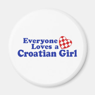 Aimant Femme croate
