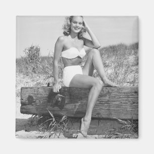 Aimant Femme dans le bikini