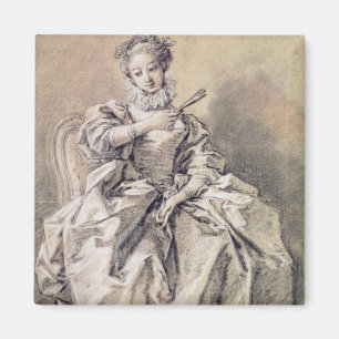 Aimant Femme dans le costume espagnol