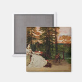 Aimant Femme de Francfort, 1858 (Recto/Verso)