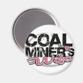 Aimant femme de la mineurs de charbon (Recto/Verso)
