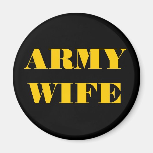 Aimant Femme de l'armée de l'aimant (Devant)