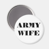 Aimant Femme de l'armée de l'aimant (Recto/Verso)