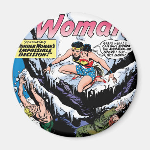 Aimant Femme de Wonder mettant en scène une fille de Wond