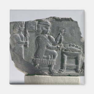 Aimant Femme d'Elamite tournant, Néo--Elamite période,