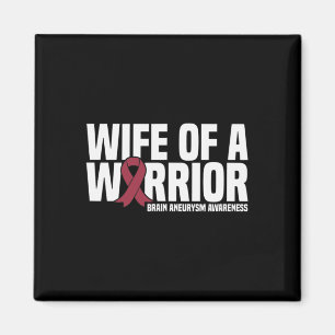 Aimant Femme d'un guerrier Cerveau Aneurysme sensibilisat