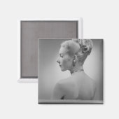 Aimant Femme élégante (Recto/Verso)
