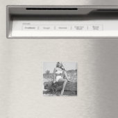 Aimant Femme en Bikini (In Situ (Lave-vaisselle))