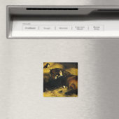 Aimant Femme et Cheval (In Situ (Lave-vaisselle))