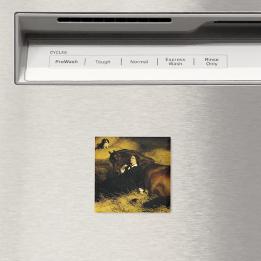 Aimant Femme et Cheval (In Situ (Lave-vaisselle))