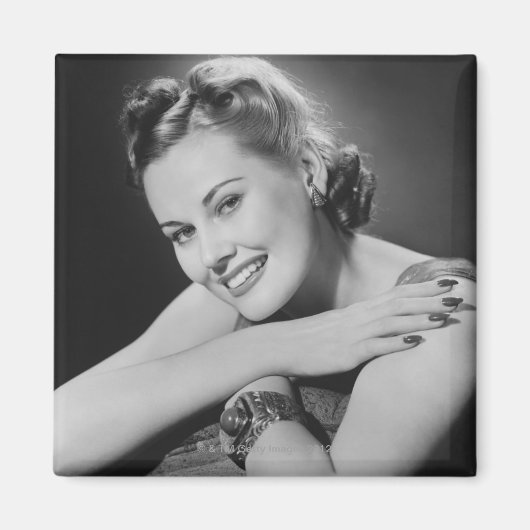 Aimant Femme glamour (Devant)
