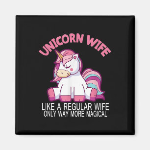 Aimant Femme Licorne Beaucoup Plus Magique Mariage Mariée