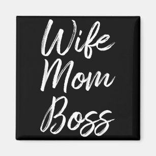 Aimant Femme Maman Patronne Dame Drôle Maman Mignonne