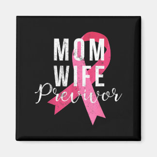 Aimant Femme Maman Prévenant la sensibilisation au cancer