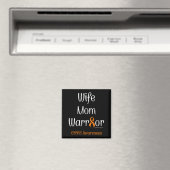Aimant Femme Maman Warrior...CRPS (In Situ (Lave-vaisselle))