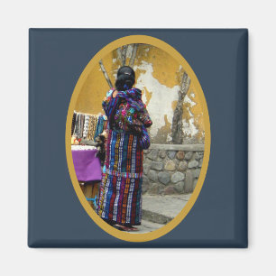 Aimant Femme maya à Panajachel Guatemala