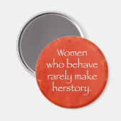 Aimant Femme Power (Recto/Verso)