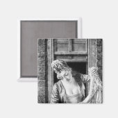 Aimant Femme qui se lave (Recto/Verso)