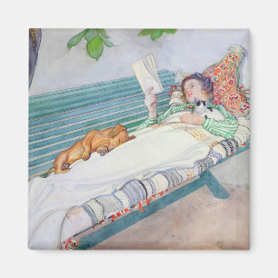 Aimant Femme se trouvant sur un banc, 1913 (la semaine