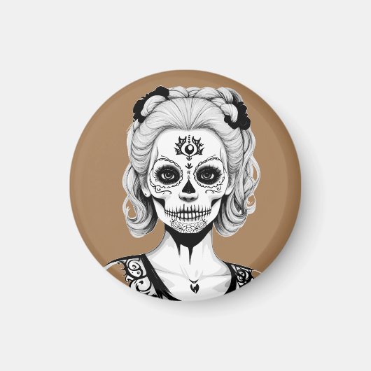 AIMANT FEMME SKULLHEAD (Devant)