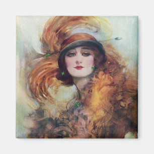 Aimant Femme victorienne