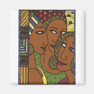 Aimant Femmes afro-américaines