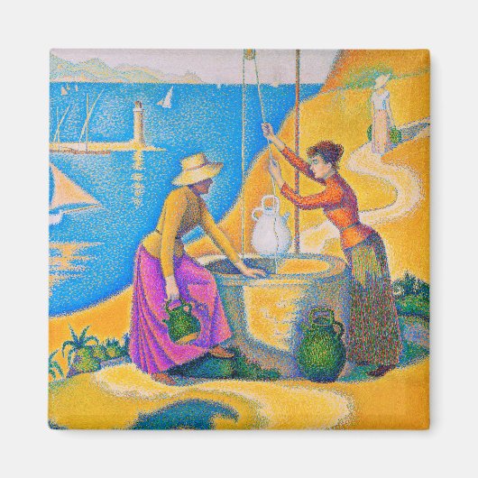 Aimant Femmes au puits, Signac (Devant)