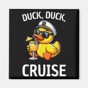 Aimant Femmes Canard Croisière Funny Famille Croisière Ma