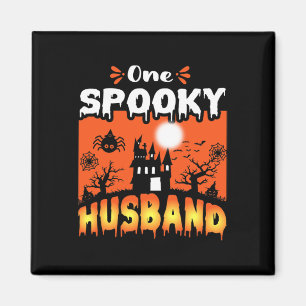 Aimant Femmes Effrayant Éffrayant Halloween design Châtea