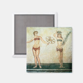 Aimant Femmes en 'bikinis' (Recto/Verso)