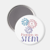 Aimant Femmes en STEM (Recto/Verso)