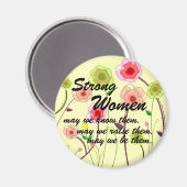 Aimant Femmes fortes (Recto/Verso)