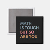 Aimant Femmes Les Maths Sont Difficiles Mais Vous Aussi P (Recto/Verso)
