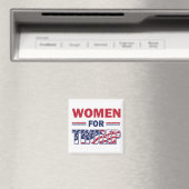 Aimant Femmes pour Trump (In Situ (Lave-vaisselle))