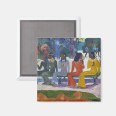 Aimant Femmes tahitiennes, Gauguin (Recto/Verso)