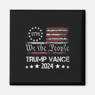 Aimant Femmes Trump Vance 2024 Président Trump Supporter