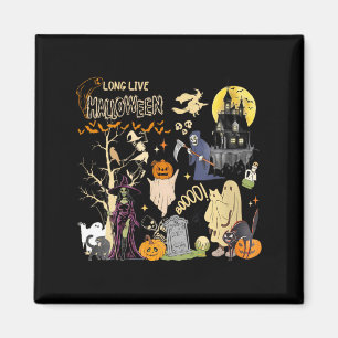 Aimant Femmes Vive Halloween Chat Noir Sorcière Empoisonn